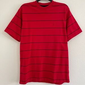 Oscar by Oscar de la Renta Men’s Medium Red‎ Striped VTG T-Shirt